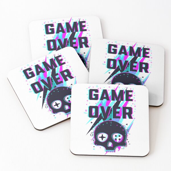 Item preview, Gaming T-ShirtGame Over - Glitch designed and sold by DelwynDan.