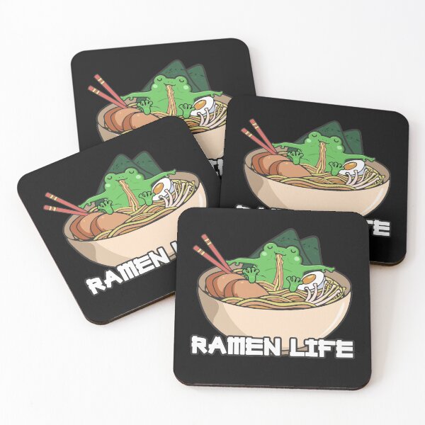 Item preview, Frog Ramen Life Funny Noodles Lover Japanese Pop Culture Anime Aesthetic Gift designed and sold by alenaz.