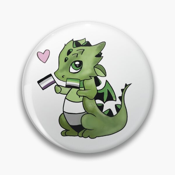 Artikelvorschau, Aro-Ass-Drache mit Herz entworfen und verkauft von AMurdochArt.