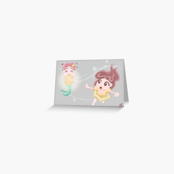 Swim Greeting Card