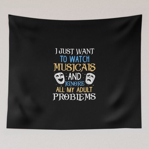 Item preview, I Just Want To Watch Musicals designed and sold by melinhsocson.
