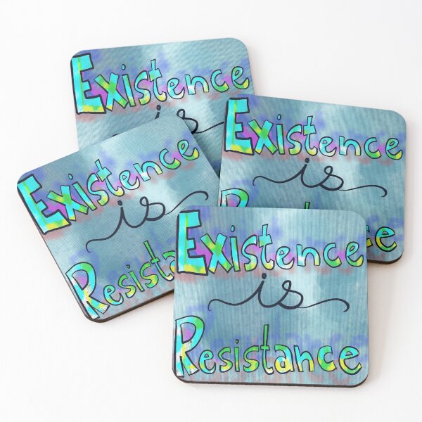 Item preview, Existence is Resistance  designed and sold by Kara Lebold.