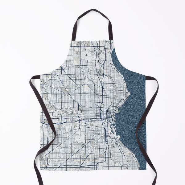 Item preview, Mapa de la ciudad de Milwaukee, Wisconsin, Estados Unidos - Costa designed and sold by deMAP.