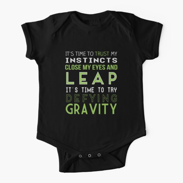 Defy Gravity Short Sleeve Baby One-Piece
