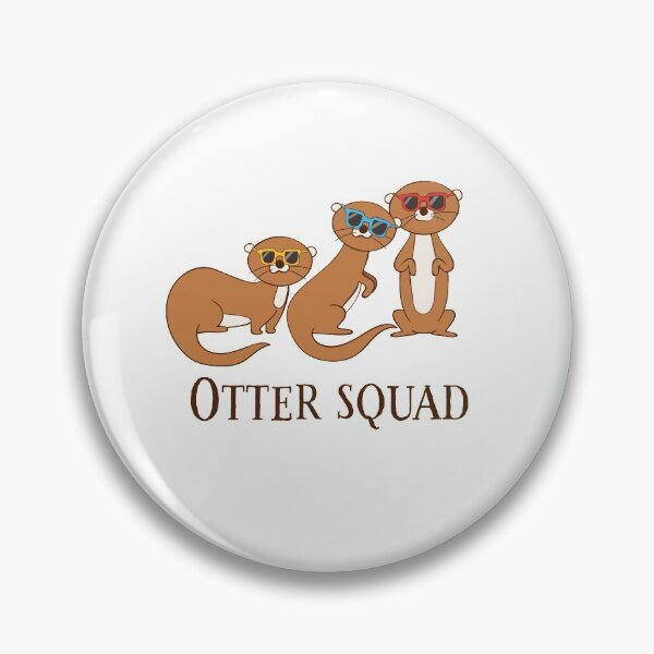Item preview, Otter Squad- Cute Otter Squad Gift designed and sold by DreamyPanda.