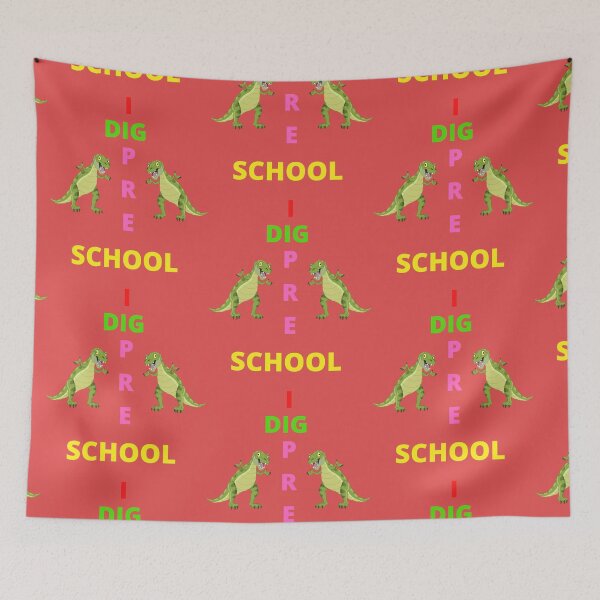 Item preview, I DIG PRESCHOOL. READY TO CRUSH PRESCHOOL.  designed and sold by Artloverperson1.