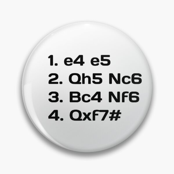 Item preview, 4-move checkmate chess notation designed and sold by GambitChess.