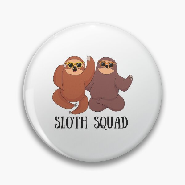Artikelvorschau, Sloth Squad- Cute Sloth Fan Gift entworfen und verkauft von DreamyPanda.