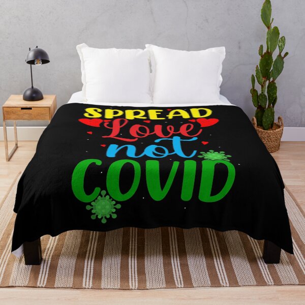 Item preview, Spread Love Not Covid T-Shirt, Love and Quarantine Shirt, Quarantine Shirt, Covid Shirt, Covid19 Shirt for Men and Women, Love T-Shirt designed and sold by UrbanJupiter1.
