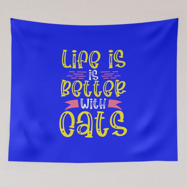 Item preview, Life is Better with Cats | Cat Owner designed and sold by Dancing Dolphin Crafts.