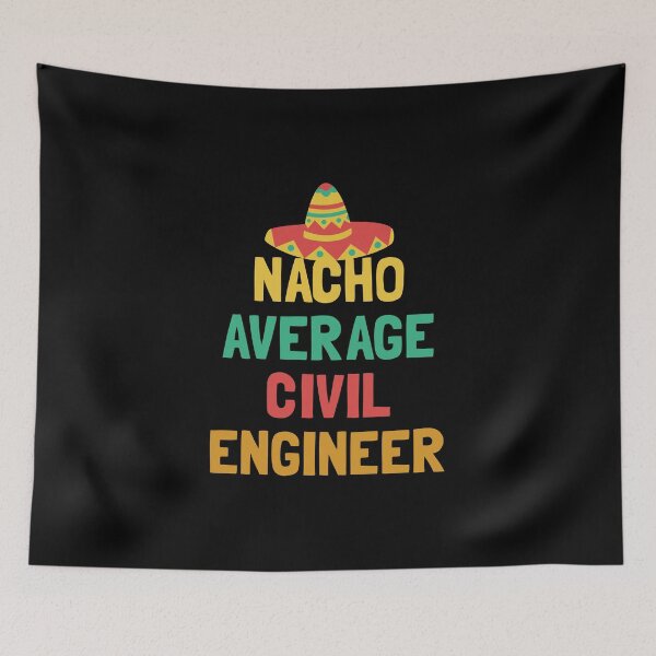 Item preview, Not Your Average Civil Engineer designed and sold by orlumbuspirate.