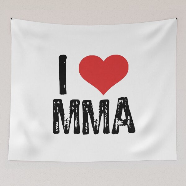 Item preview, I Love MMA designed and sold by The "I Love Everything" Shop.