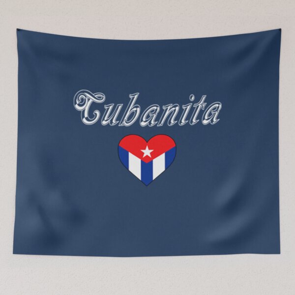 Item preview, Cubanita SOS Cuba Flag Heart designed and sold by SouthernYall.