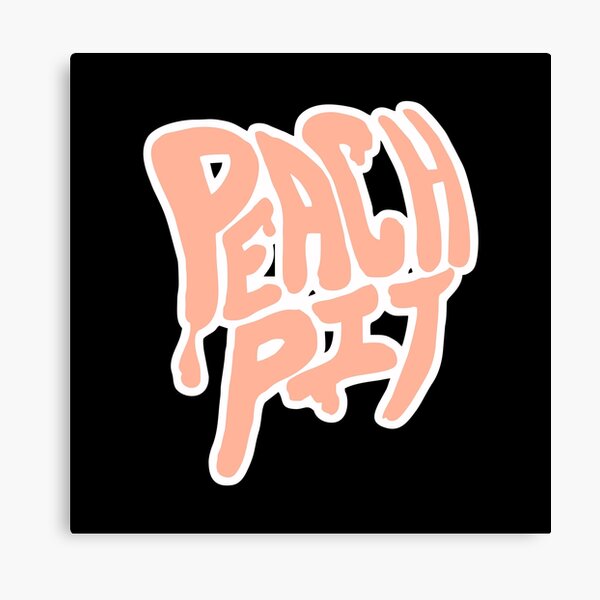 Peach Pit Canvas Prints Redbubble