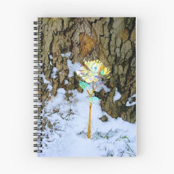 Item preview, Colorful Rose Against Snow Tree designed and sold by KearVedra.