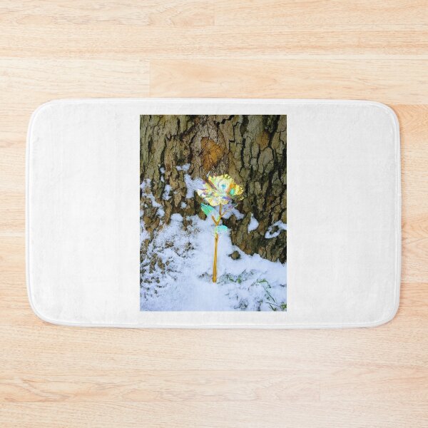 Item preview, Colorful Rose Against Snow Tree designed and sold by KearVedra.