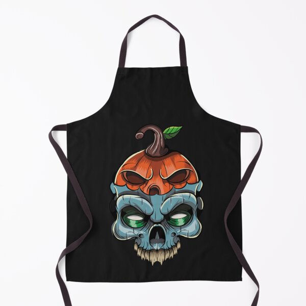 Item preview, Halloween Skull Illustration Spooky Pumpkin designed and sold by Clavitaps.