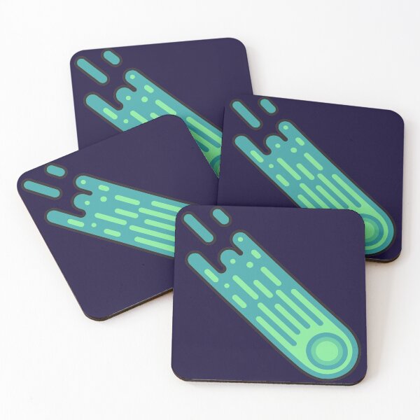 Item preview, Green Comet - Sticker designed and sold by Nightlight0.