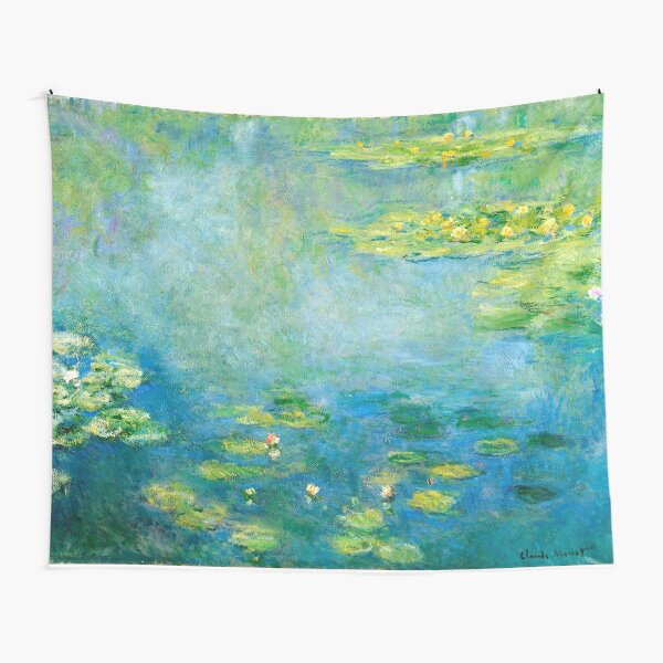 1906-Claude Monet-Waterlilies-73 x 92 Tapestry