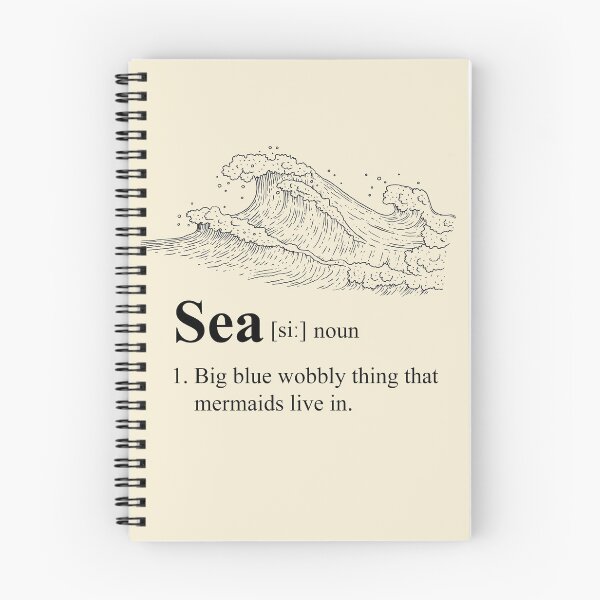 Item preview, Sea Dictionary Definition: Big Blue Wibbly Wobbly Thing designed and sold by Meta Cortex.