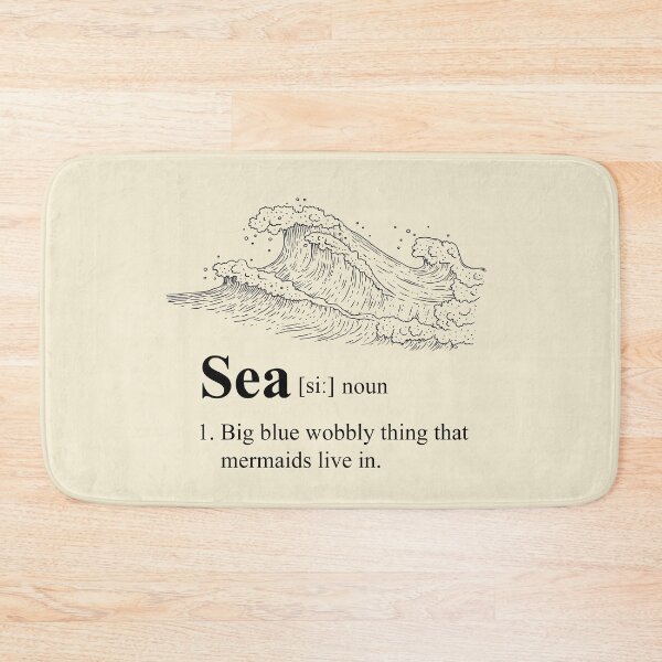 Item preview, Sea Dictionary Definition: Big Blue Wibbly Wobbly Thing designed and sold by McPod.