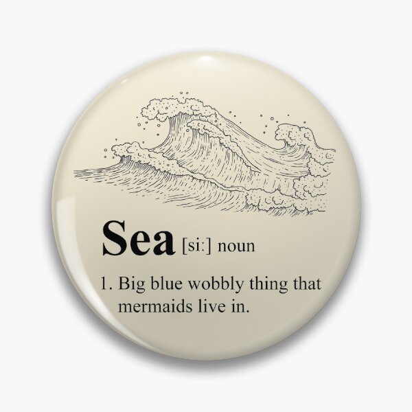Item preview, Sea Dictionary Definition: Big Blue Wibbly Wobbly Thing designed and sold by Meta Cortex.