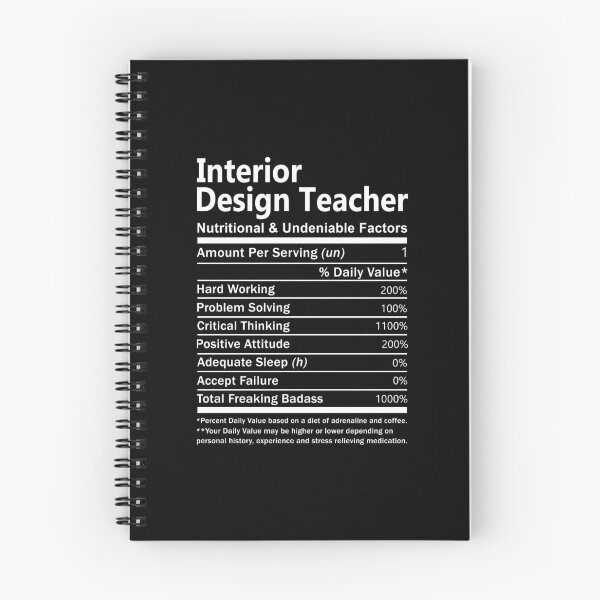 Item preview, Interior Design Teacher T Shirt - Nutritional And Undeniable Factors Gift Item Tee designed and sold by learkemili.