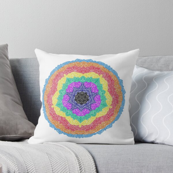 Item preview, Rainbow Mandala Shirt  designed and sold by raseenboi.