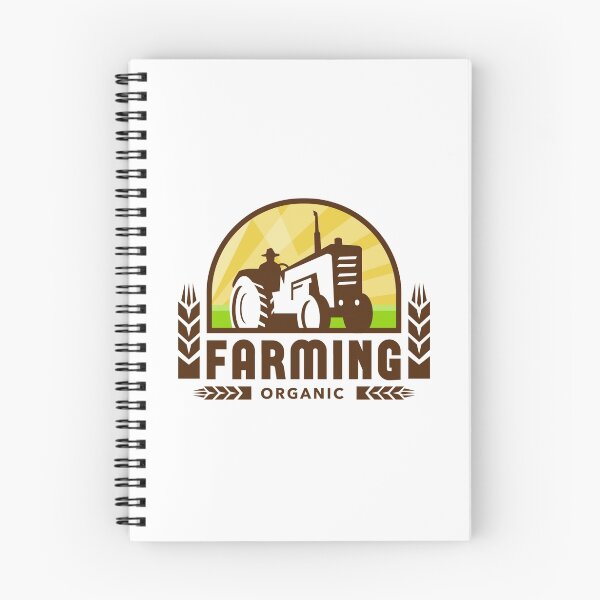 Item preview, Tractor Wheat Organic Farming Crest Retro designed and sold by patrimonio.