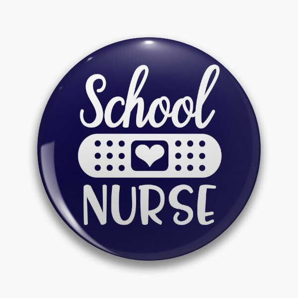 Item preview, School nurse - nurse gift (white/grey) designed and sold by PickaSticka.