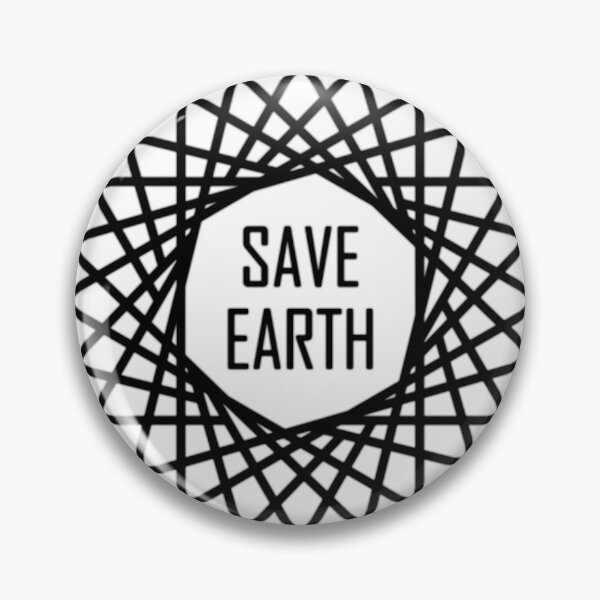 Item preview, "SAVE EARTH" Black Graphic designed and sold by dat-weird-kid.