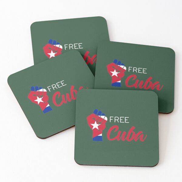 Item preview, Free Cuba Fighting Red designed and sold by SouthernYall.