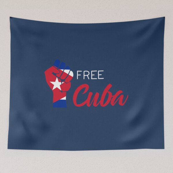 Item preview, Free Cuba Fighting Red designed and sold by SouthernYall.