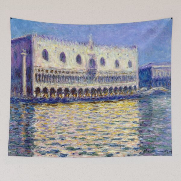 Item preview, 1908-Claude Monet-The Doges Palace (Le Palais ducal)-81 x 99 designed and sold by paulrommer.