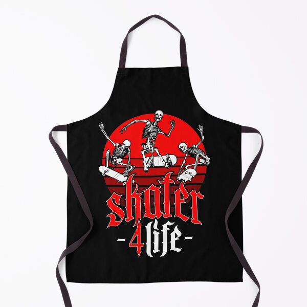 Item preview, Skater 4 Life Retro Sunset Skateboarding Halloween Skeletons designed and sold by GrandeDuc.