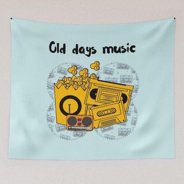 Item preview, Old days music designed and sold by idesignbyJiras.