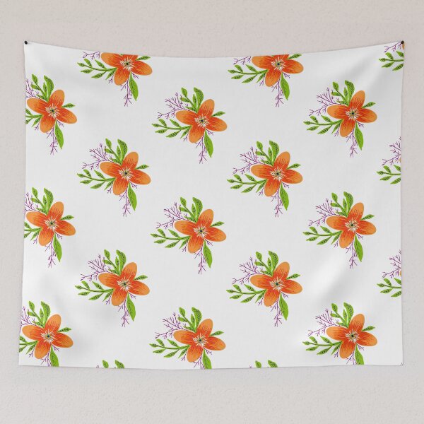 Item preview, Single flower design designed and sold by Mamichiki.