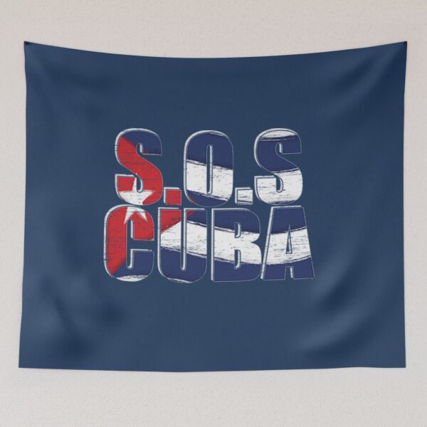 Item preview, Free Cuba SOS,Cuba flag designed and sold by SouthernYall.