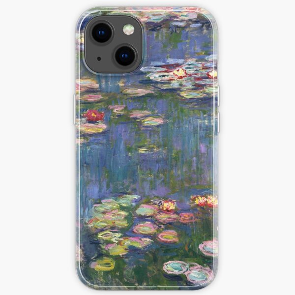 1916-Claude Monet-Waterlilies-200 x 200 iPhone Flexible Hülle