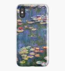1916-Claude Monet-Waterlilies-200 x 200 iPhone Case