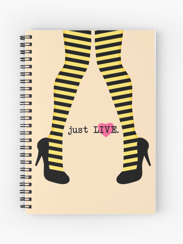 The Bumblebee Tights Me Before You- Jojo Moyes Spiral Notebook