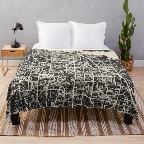 Item preview, Lewisville map Texas Ink lines designed and sold by InkMaps.