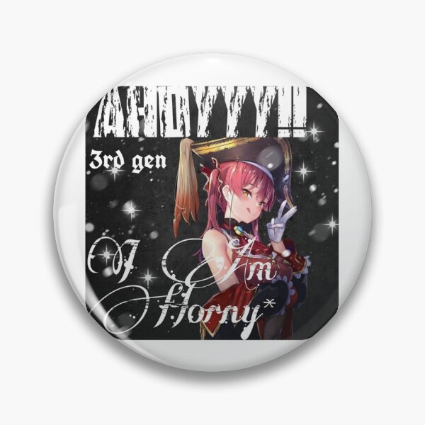 Item preview, Hololive 3rd gen marine houshou Ahoy designed and sold by JaxCardilany.