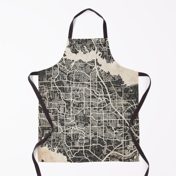 Item preview, Lewisville map Texas Ink lines 2 designed and sold by InkMaps.