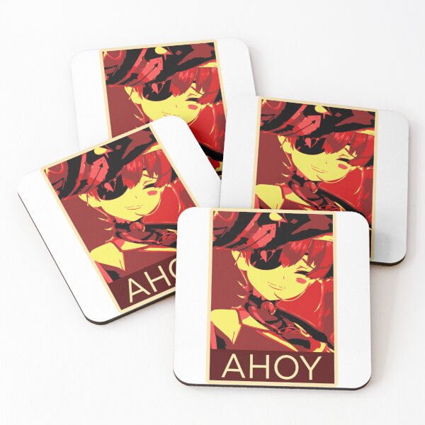 Item preview, Hololive Houshou Marine AHOY Posterizado designed and sold by JaxCardilany.