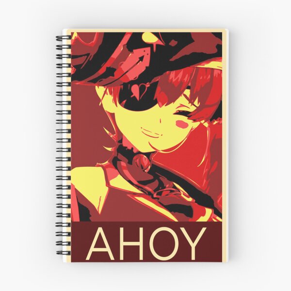 Item preview, Hololive Houshou Marine AHOY Posterized designed and sold by JaxCardilany.