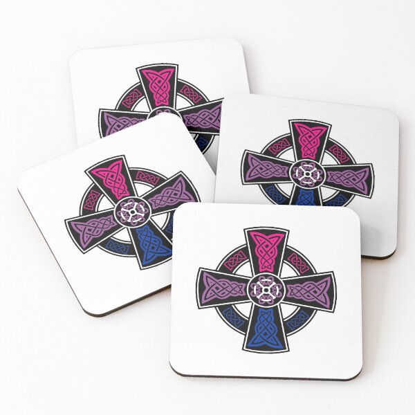 Item preview, Celtic Cross - Bisexual Pride designed and sold by hereticbassist.