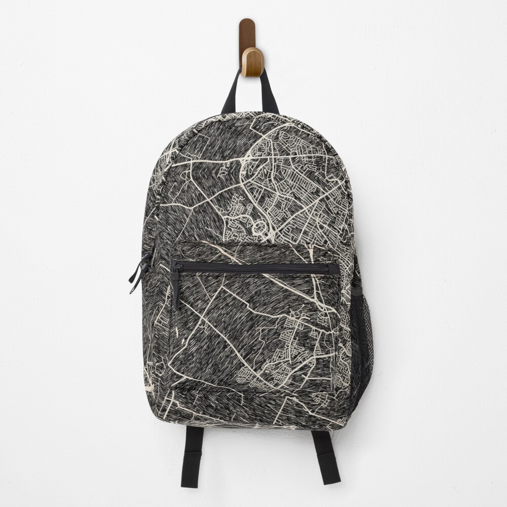 Vista previa del artículo con la obra «Mochila», diseñado y vendido por InkMaps.