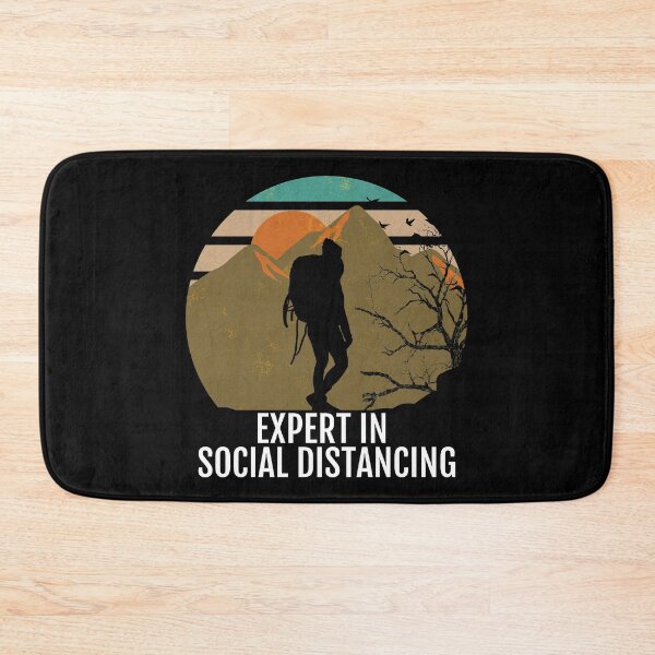 Item preview, Funny bushcraft design,expert in social distancing designed and sold by NobelFashion.