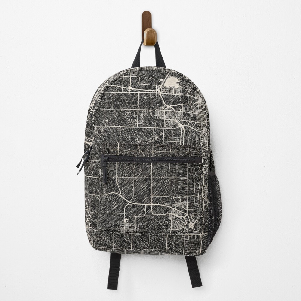 Vista previa del artículo con la obra «Mochila», diseñado y vendido por InkMaps.